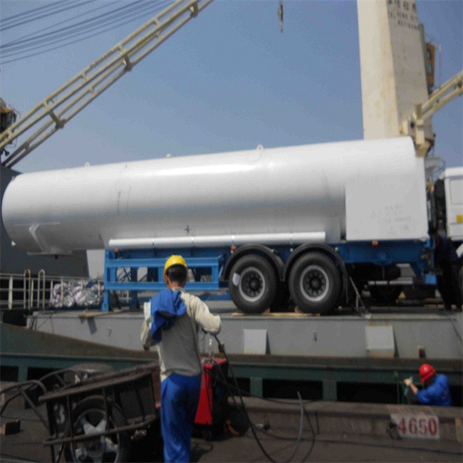 Semirremolque criogénico de oxígeno líquido LOX LIN Lorry Road Tankers